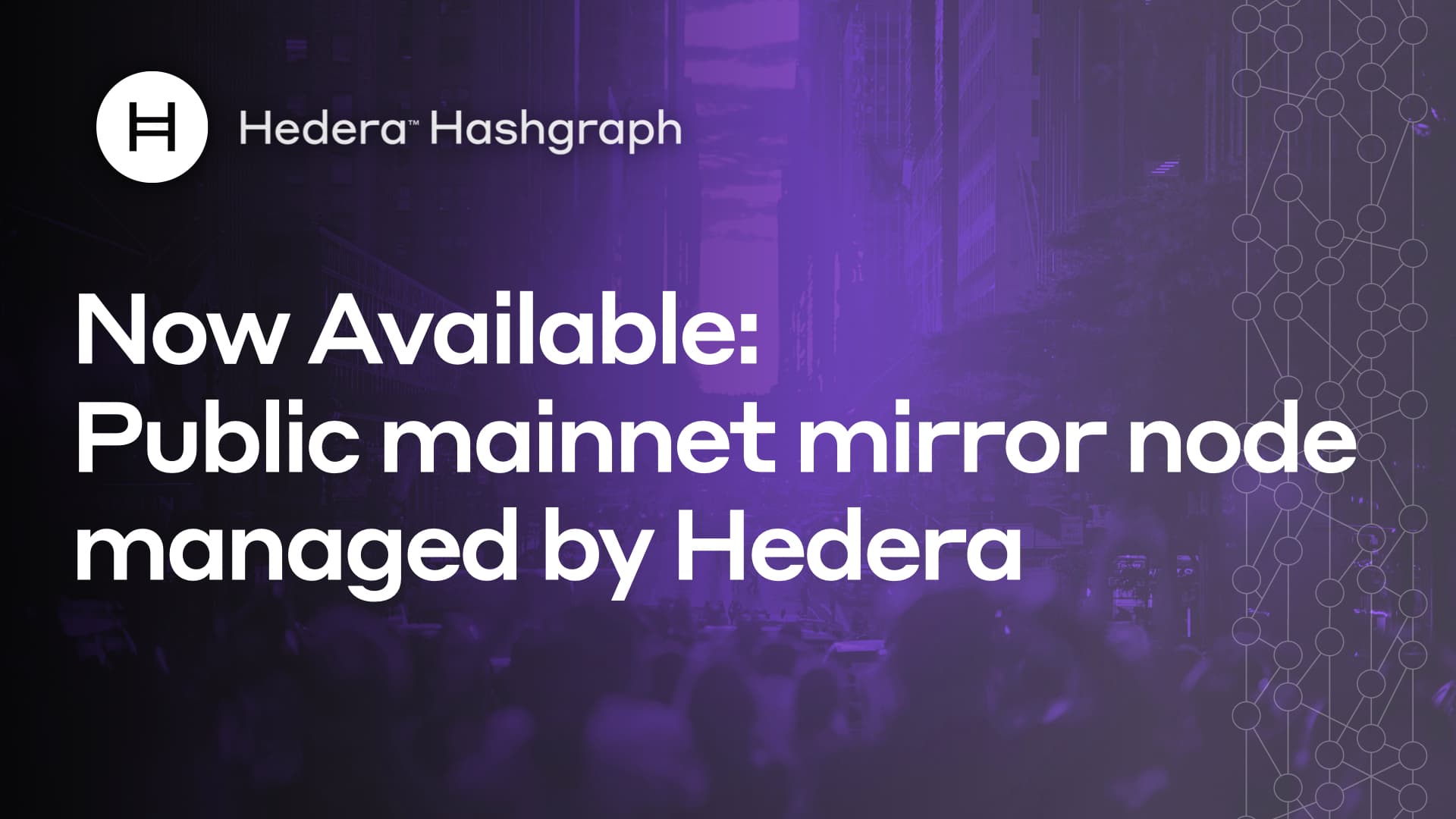 Now available: Public mainnet mirror node managed by Hedera | Hedera