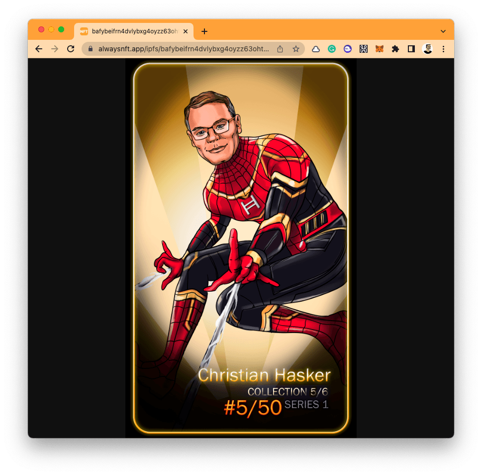 

<p><em>Figure 4 The NFT image on IPFS</em></p>
<p>“/><figcaption class=