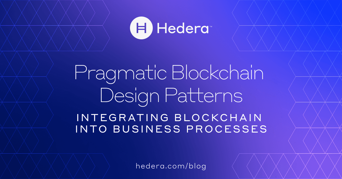Pragmatic Blockchain Design Patterns – Integrating Blockchain into ...