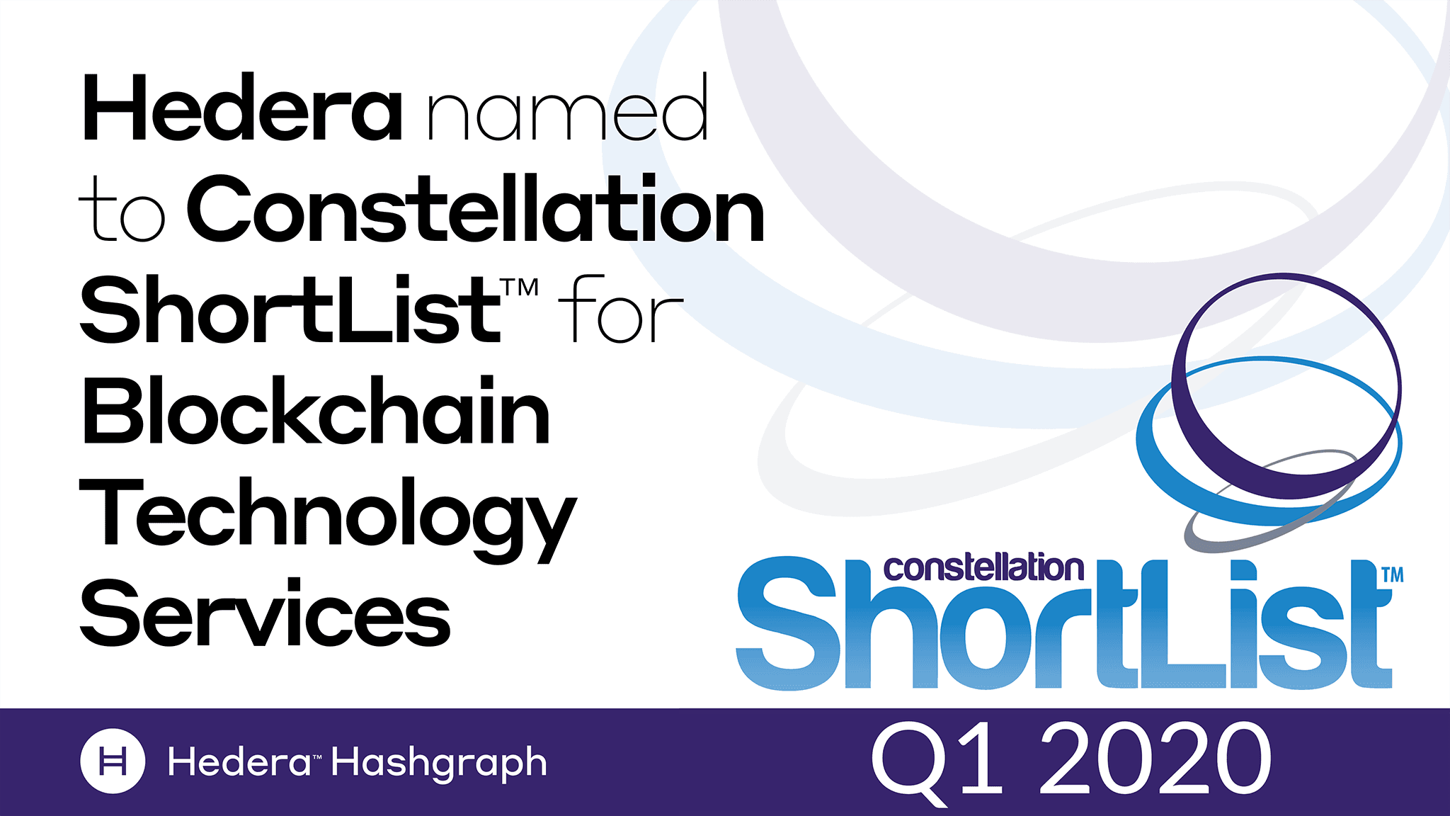 Hedera Named to Constellation ShortList™ for Blockchain Technology ...