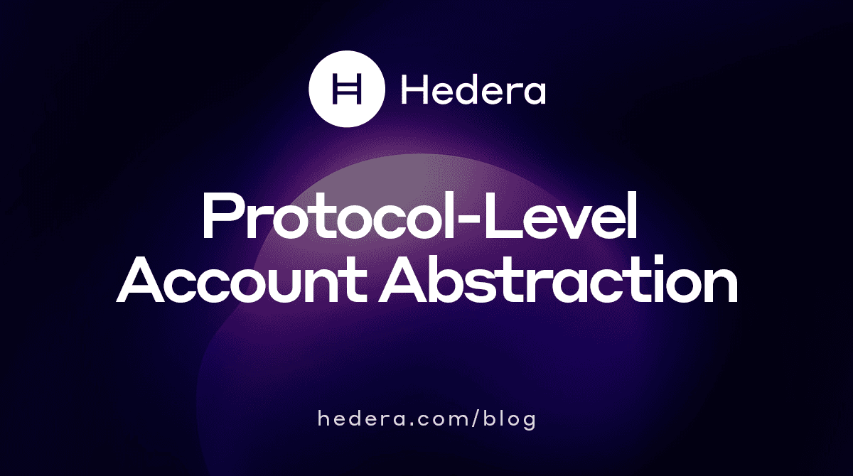 Account Abstraction at the Protocol Level | Hedera