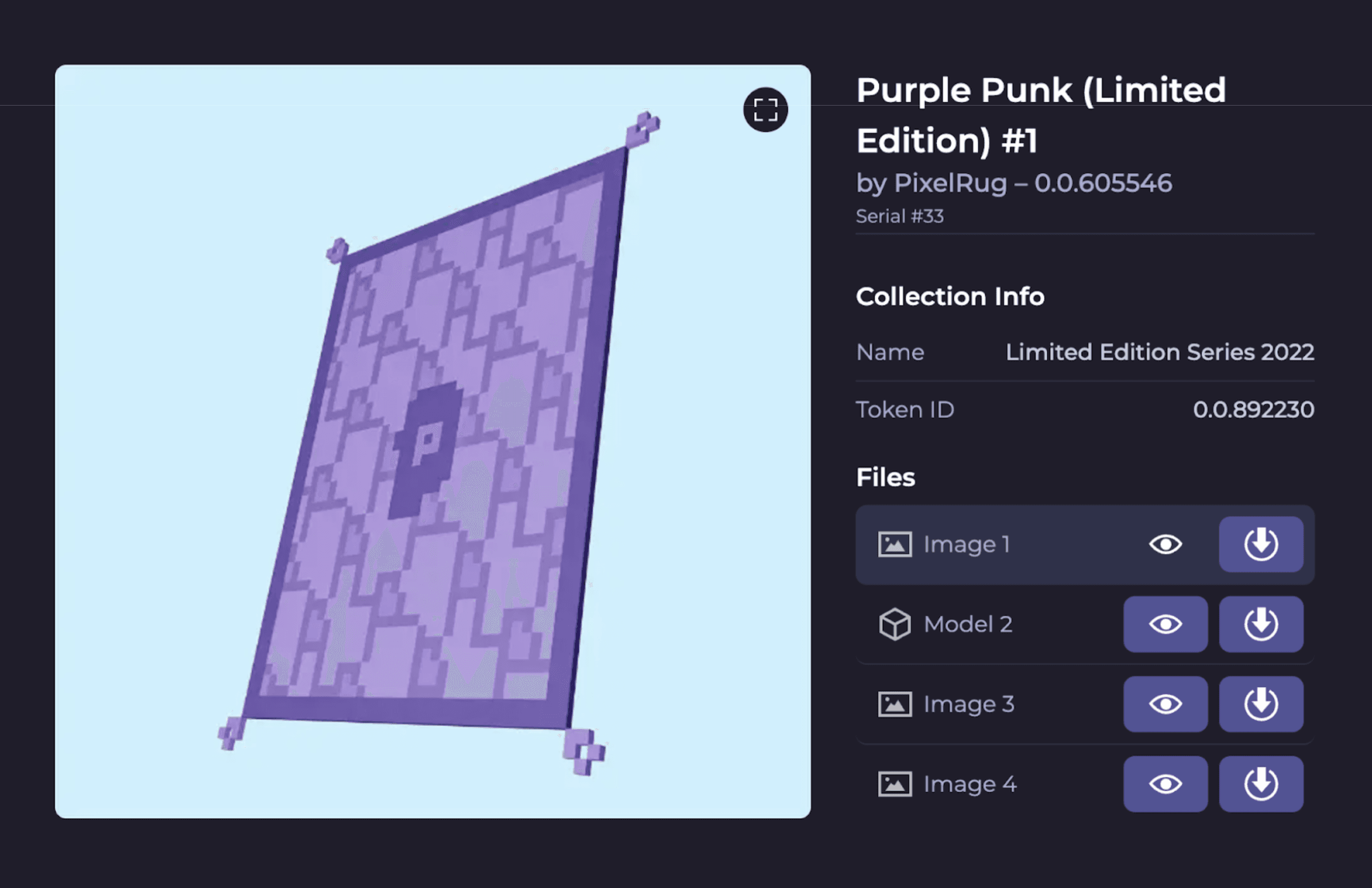 

<p><em>A screenshot of what a multi-file HIP-412 NFT looks like inside HashPack Wallet.</em></p>
<p>“/><figcaption class=