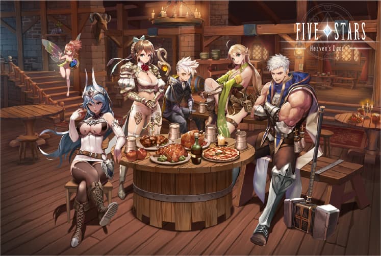 

<p>FiveStars is an upcoming blockchain-based RPG from game development company, SkyPeople </p>
<p>“/><figcaption class=