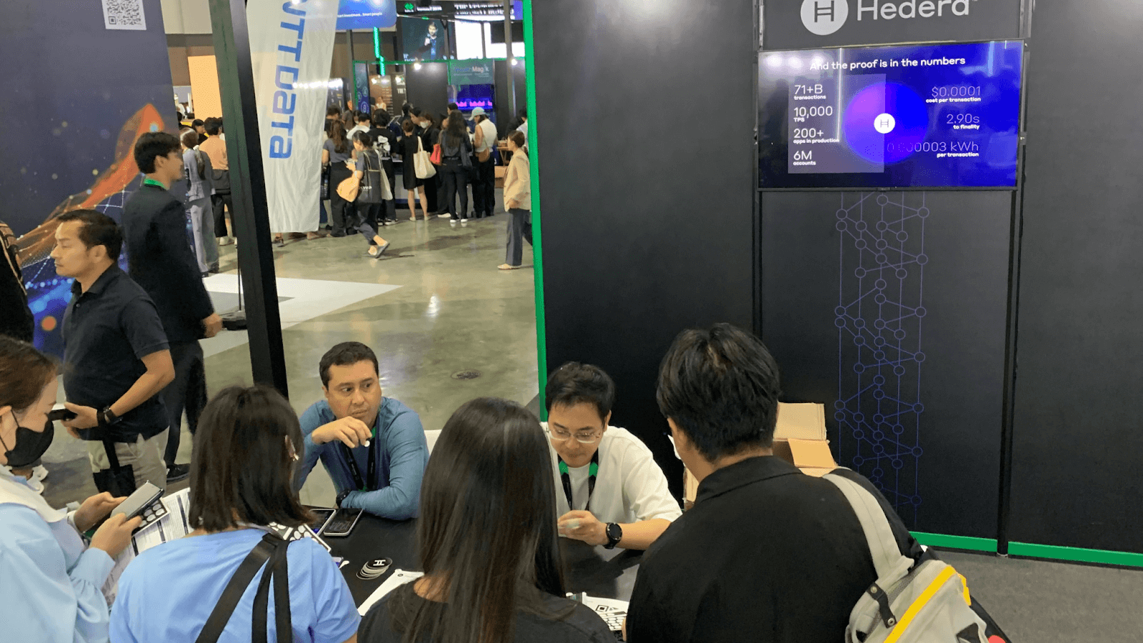Bitkub Summit booth