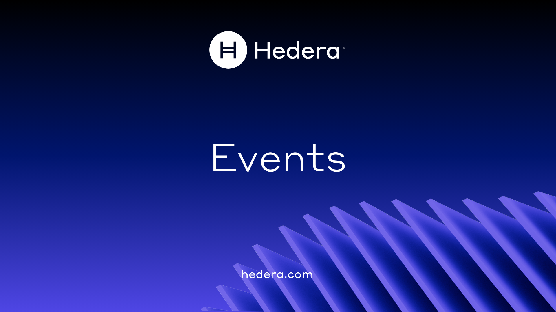 Events | Hedera